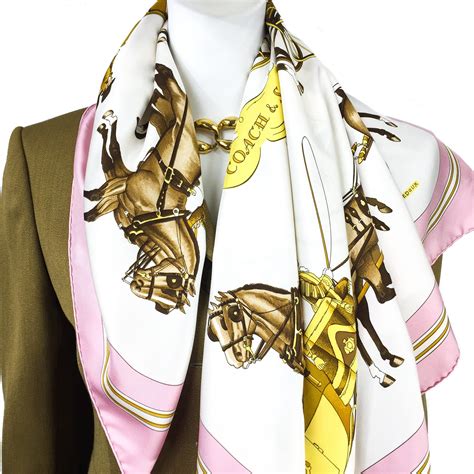 hermes saddle scarf.